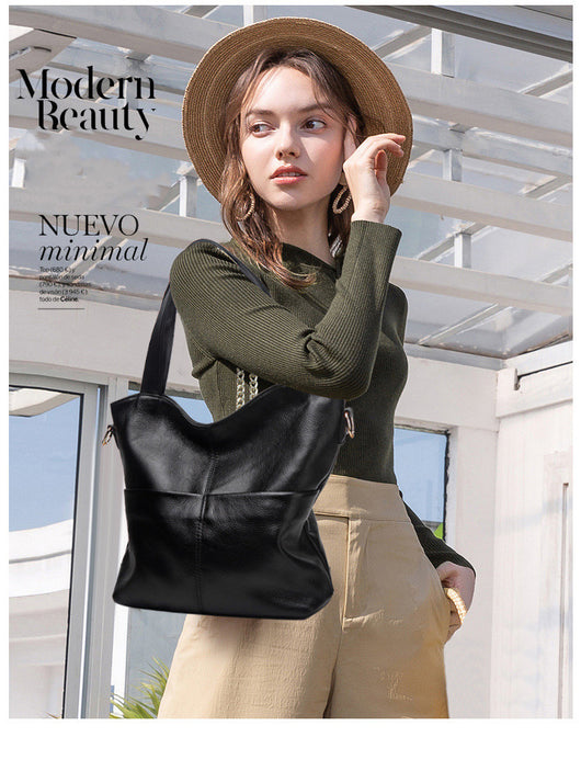 Bolso de Cuero Grande para Mujer - Estilo Occidental Elegante - Image 12
