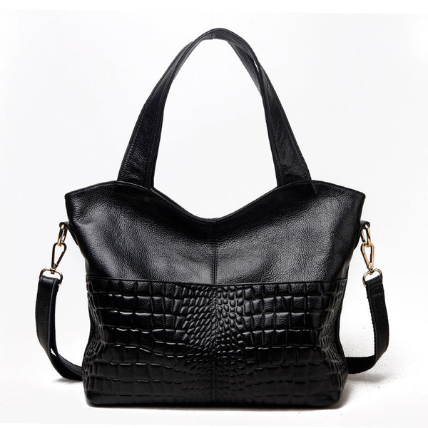 Bolso de Cuero Grande para Mujer - Estilo Occidental Elegante