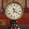 Reloj de Escritorio Doble Cara Estilo Vintage Silencioso para Sala y Oficina