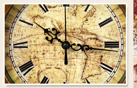 Reloj de Escritorio Doble Cara Estilo Vintage Silencioso para Sala y Oficina - Image 2