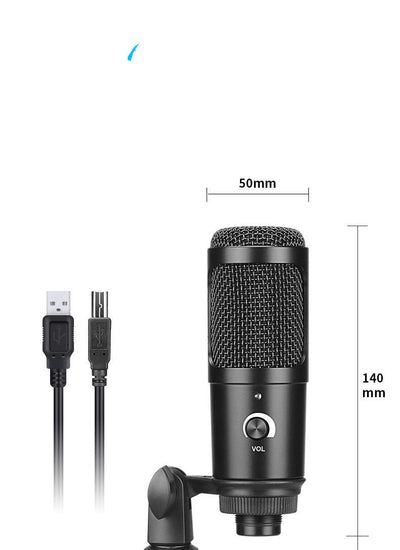 Kit Profesional de Micrófono Condensador con Soporte para Computadora - Image 8