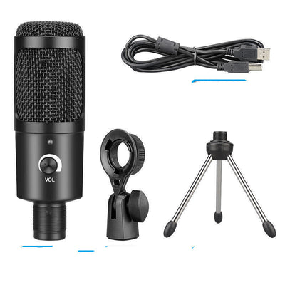 Kit Profesional de Micrófono Condensador con Soporte para Computadora - Image 11