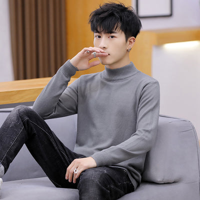 Suéter Cuello Alto Elegante para Hombre - Image 12