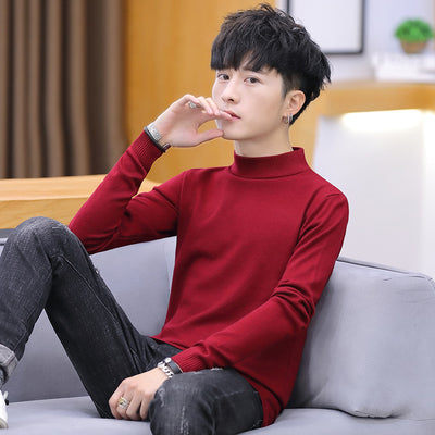 Suéter Cuello Alto Elegante para Hombre - Image 6