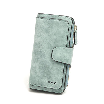 Billetera Compacta Multi-Tarjetas con Cierre de Hebilla Mate - Image 16