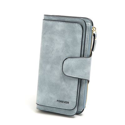 Billetera Compacta Multi-Tarjetas con Cierre de Hebilla Mate - Image 18