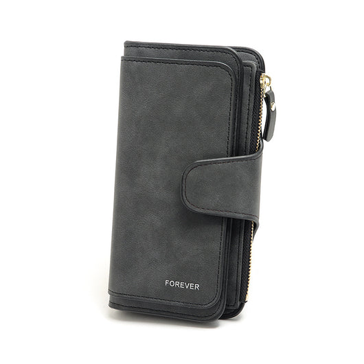 Billetera Compacta Multi-Tarjetas con Cierre de Hebilla Mate - Image 2