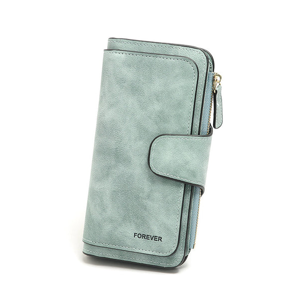 Billetera Compacta Multi-Tarjetas con Cierre de Hebilla Mate - Image 6