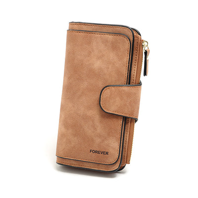 Billetera Compacta Multi-Tarjetas con Cierre de Hebilla Mate - Image 8