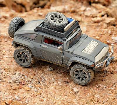 Modelo a Escala Hummer H2 Todoterreno en Aleación Coleccionable - Image 9
