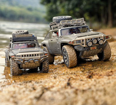 Modelo a Escala Hummer H2 Todoterreno en Aleación Coleccionable - Image 10