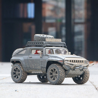 Modelo a Escala Hummer H2 Todoterreno en Aleación Coleccionable - Image 4