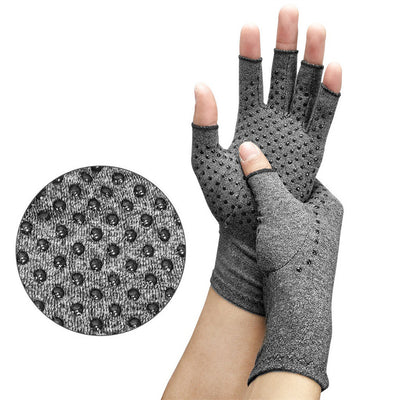 Guantes de Compresión sin Dedos para Rehabilitación Articular y Entrenamiento - Image 7