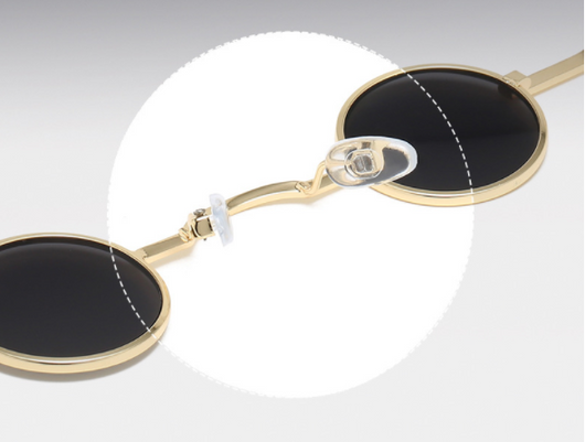 Gafas de Sol Retro Literarias Marco Redondo Pequeño - Image 10