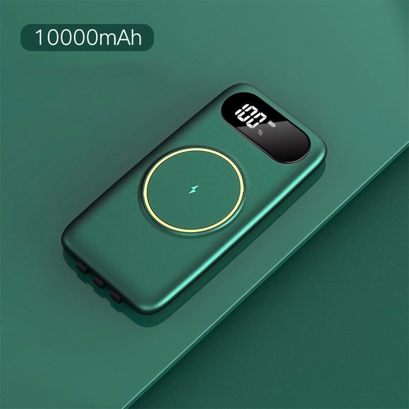 Batería Portátil 10,000 mAh con Carga Rápida USB-C