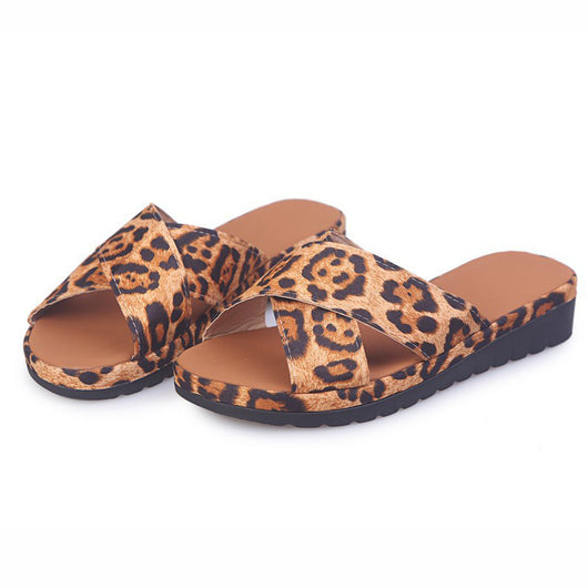 Sandalias Cuña Cruzada Abiertas y Pantuflas de Exterior - Image 6