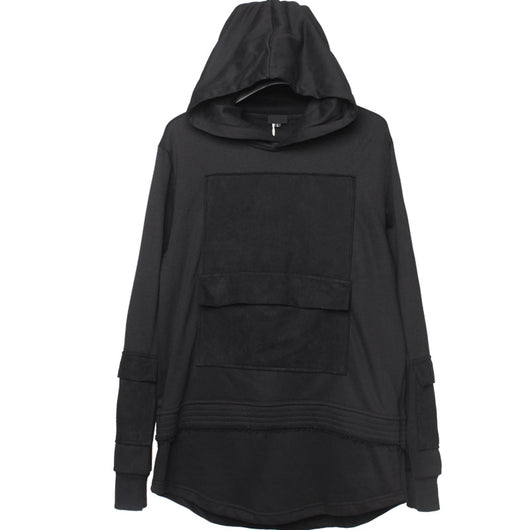 Sudadera con Capucha Oversize Retro de Personalidad Oscura para Hombre - Image 13