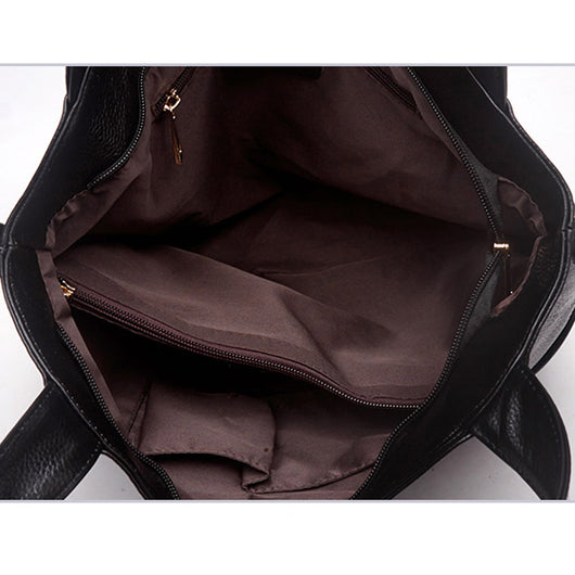 Bolso de Cuero Grande para Mujer - Estilo Occidental Elegante - Image 4