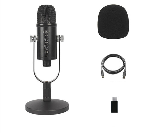Micrófono Condensador USB para Streaming, Karaoke y Grabación Profesional