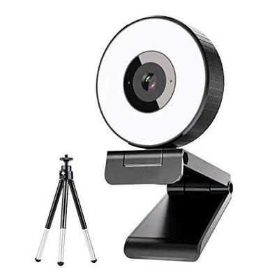 Cámara Web HD con Luz de Relleno para Videoconferencias Profesionales - Image 10