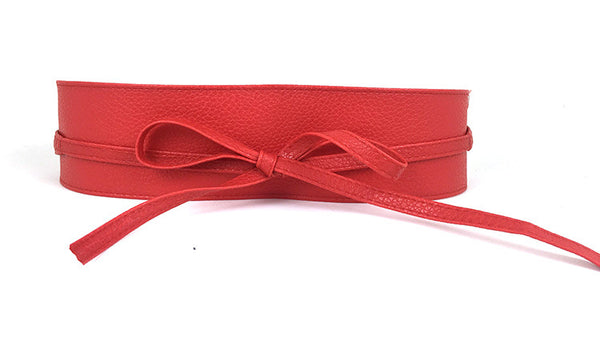 Cinturón Decorativo Ancho para Mujer - Accesorio Versátil con Lazo