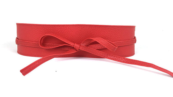 Cinturón Decorativo Ancho para Mujer - Accesorio Versátil con Lazo
