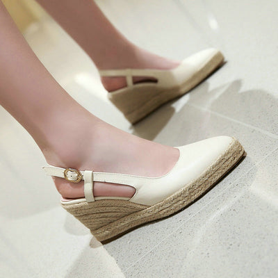 Tacones Altos Plataforma Gruesa Impermeables con Hebilla - Zapatos Elegantes para Mujer - Image 15