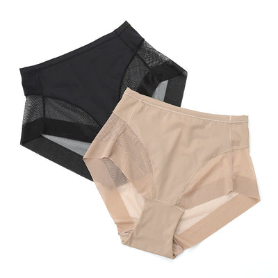 Pantalones Postparto de Cintura Alta con Costuras de Malla - Ropa Interior Respirable Ultrafina - Image 11
