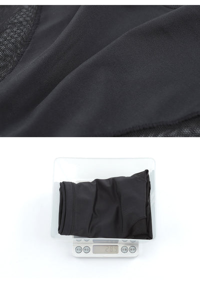 Pantalones Postparto de Cintura Alta con Costuras de Malla - Ropa Interior Respirable Ultrafina - Image 3