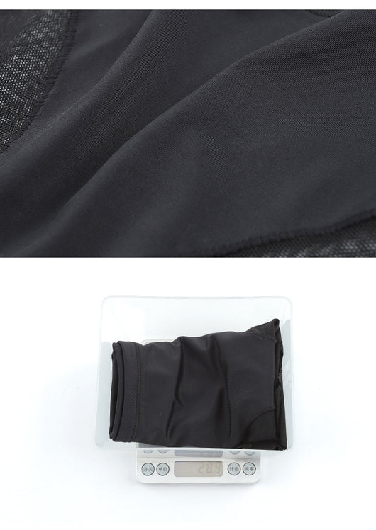 Pantalones Postparto de Cintura Alta con Costuras de Malla - Ropa Interior Respirable Ultrafina - Image 3