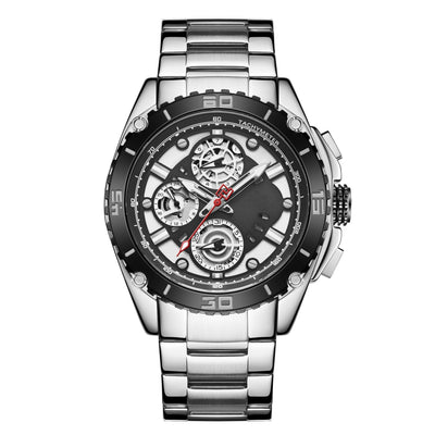 Reloj de Hombre Acero Inoxidable Resistente al Agua con Calendario - Image 8