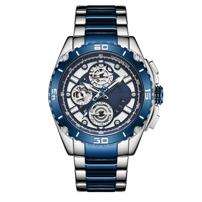 Reloj de Hombre Acero Inoxidable Resistente al Agua con Calendario - Image 7