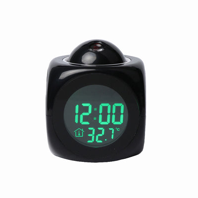 Reloj Despertador con Proyección LED y Reporte de Voz - Image 3