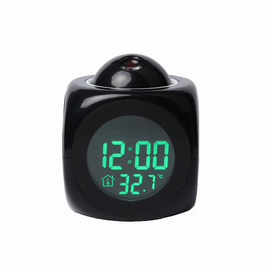Reloj Despertador con Proyección LED y Reporte de Voz - Image 3