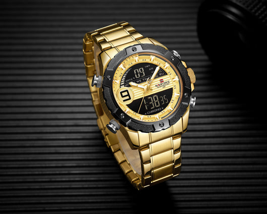 Reloj Deportivo NAVIFORCE Dual Movement - Acero Inoxidable para Hombre - Image 9