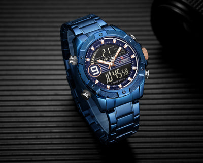 Reloj Deportivo NAVIFORCE Dual Movement - Acero Inoxidable para Hombre - Image 11