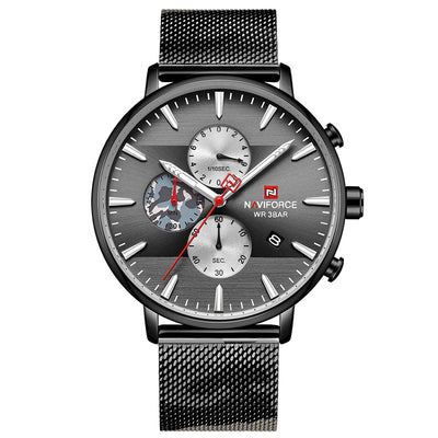 Reloj Deportivo Hombre Malla Camuflaje - Cuarzo Resistente al Agua - Image 11