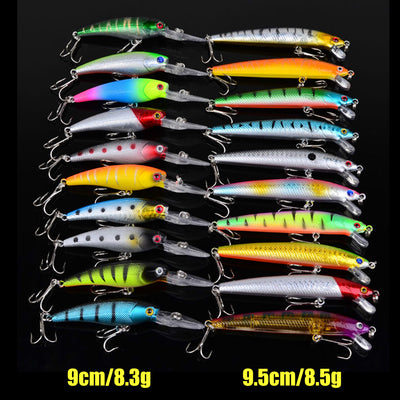 Set de 20 Señuelos de Pesca Variados - 2 Estilos Premium - Image 11