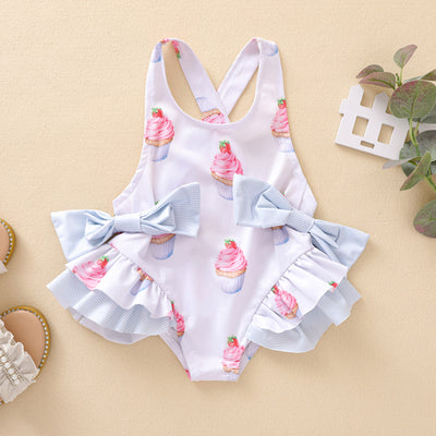 Traje de Baño Enterizo con Espalda Descubierta y Lazo - Image 7