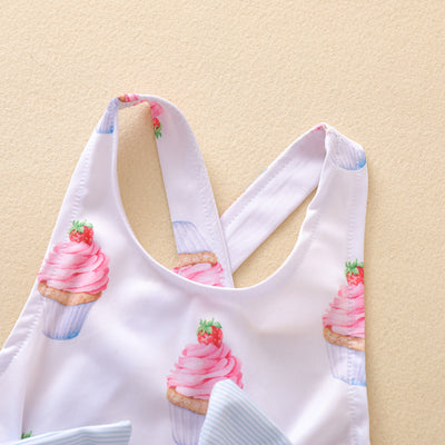 Traje de Baño Enterizo con Espalda Descubierta y Lazo - Image 11