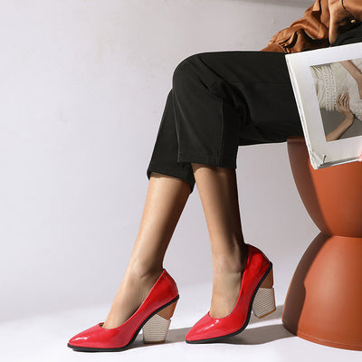 Zapatos de Plataforma para Mujer Talla Grande - Tacones Altos Elegantes - Image 4
