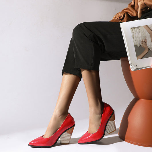 Zapatos de Plataforma para Mujer Talla Grande - Tacones Altos Elegantes - Image 4