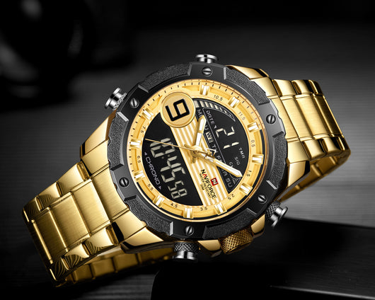 Reloj Deportivo NAVIFORCE Dual Movement - Acero Inoxidable para Hombre - Image 6