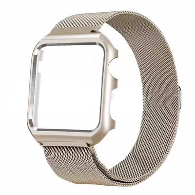 Correa Magnética Milanesa de Acero Inoxidable Compatible con Apple Watch - Image 4
