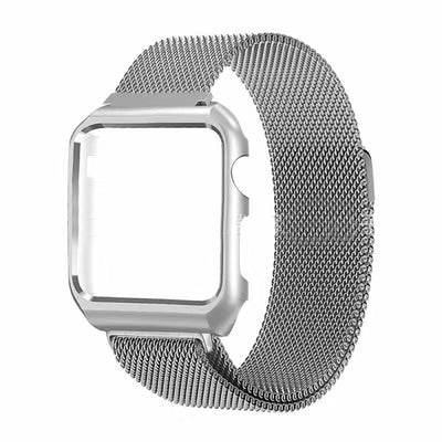 Correa Magnética Milanesa de Acero Inoxidable Compatible con Apple Watch - Image 3