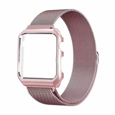 Correa Magnética Milanesa de Acero Inoxidable Compatible con Apple Watch - Image 2