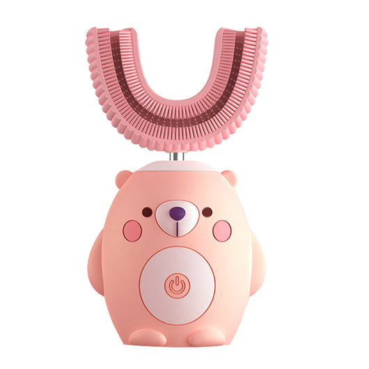 Cepillo de Dientes Eléctrico Infantil Ultrasónico 360° con Patrón Cartoon - Image 4