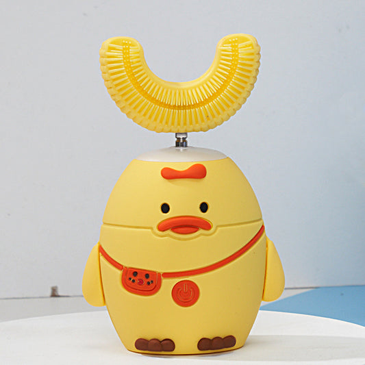 Cepillo de Dientes Eléctrico Infantil Ultrasónico 360° con Patrón Cartoon