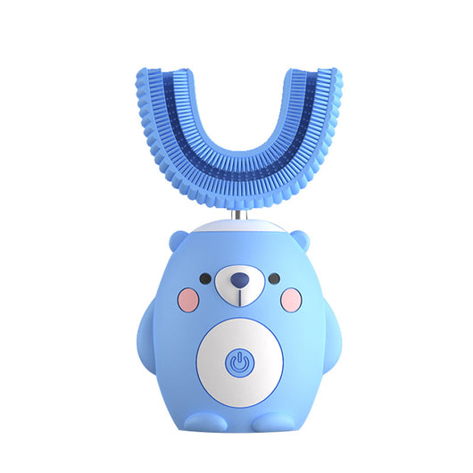 Cepillo de Dientes Eléctrico Infantil Ultrasónico 360° con Patrón Cartoon - Image 3