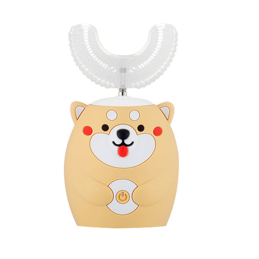 Cepillo de Dientes Eléctrico Infantil Ultrasónico 360° con Patrón Cartoon - Image 7